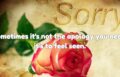 Sometimes it's not the apology you need—it's to feel seen.